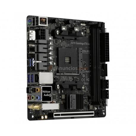 Asrock - Fatal1ty X470 Gaming-ITXac placa base Zócalo AM4 Micro ATX AMD Promontory X470