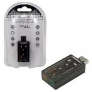 MCL - USB2-257 tarjeta de audio 7.1 canales USB