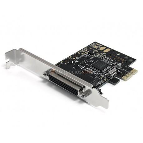 StarTech.com - Tarjeta Adaptadora PCI Express PCIe de 4 Puertos Serie con Cable Multiconector RS232 Serial