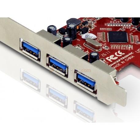 Conceptronic - C4USB3EXI tarjeta y adaptador de interfaz Interno USB 3.0