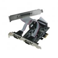i-tec - PCI-Express Card 2x Serial RS232 + 1x Parallel DB25