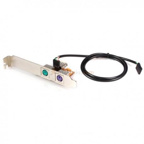 StarTech.com - USB - PS2 Converter Adapter tarjeta y adaptador de interfaz USB 1.1