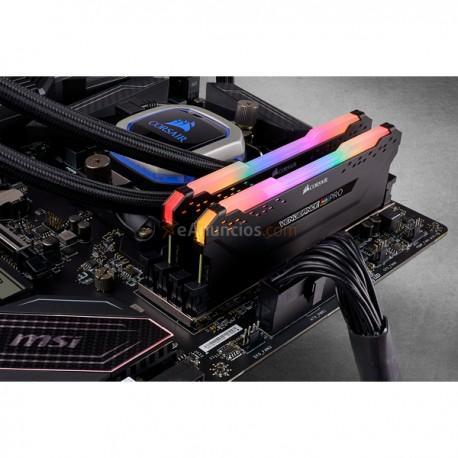 Corsair - Vengeance CMW16GX4M2C3200C16 módulo de memoria 16 GB DDR4 3200 MHz
