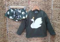 A conjunto niña mon petit cisnes sudadera r250122