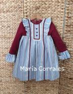 A VESTIDO MARTA Y PAULA 5157 RUISEÑOR  R190469