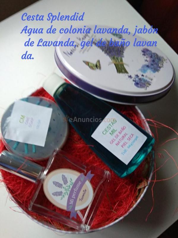 Cestas de cosmetica natural y artesanal