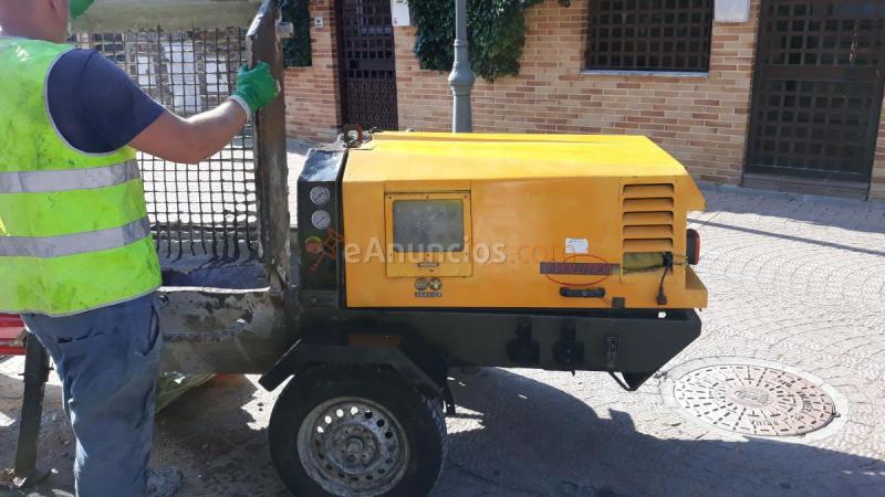 gunitado de piscina alquiler de maquinarias hormigon