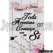 Pancartas para Bodas