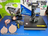 OFERTA nueva prensa termica combo 6 en 1 con accesorios
