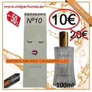 Perfume Equivalente Mujer N10 AMORES AMORES CACHARRELL