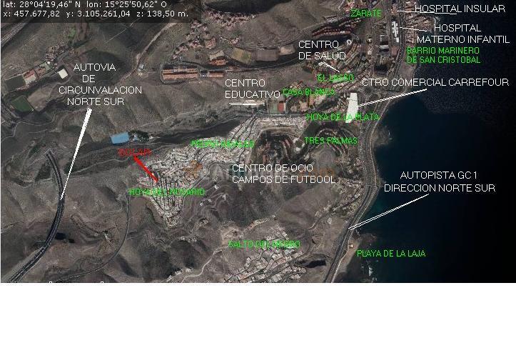 Parcela de terreno urbano en las palmas