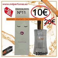 Perfume Mujer Equivalente N11 ANANIS ANANIS CACHARRELLE