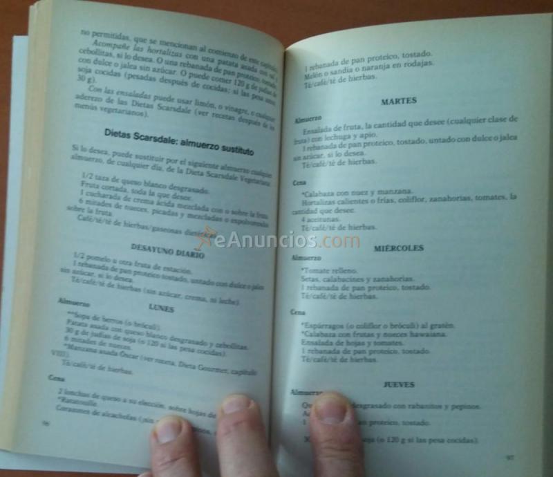 LA DIETA MÉDICA SCARSDALE. Libro-Manual con 197 páginas