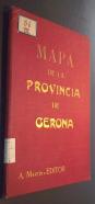 Mapa de la provincia de Gerona