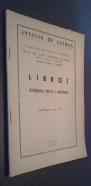 Librería de Antonio de Guzmán. Libros antiguos, raros o curiosos. Catálogo N 27