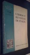 Libros y revistas de Italia. Año VI. Ns 9-10