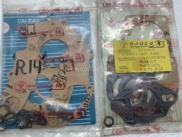 Juntas para carburadores y mas piezas