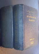 Legislación ordenada y comentada de la República Española. Enero - Junio 1932. Julio - Diciembre 1932. 2 tomos