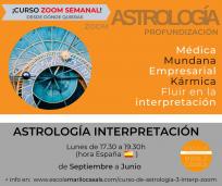 Curso zoom astrología 3,interpretación
