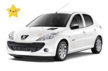 Puente trasero  Eje trasero Peugeot 206+