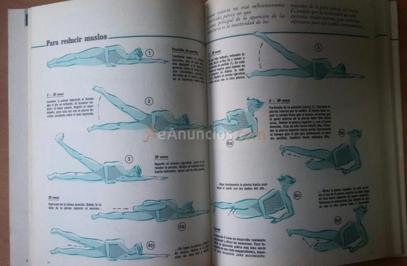 Libro gimnasia para adelgazar. Vitalidad.