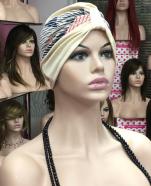 Turbantes Algodón Certificado Gots para uso Oncológico