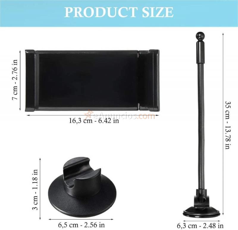 Soporte tablet coche salpicadero Marvorem