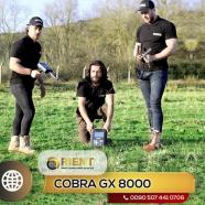 Detector de metales multiusos COBRA GX 8000