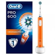 Braun oral-b pro 600 crossaction naranja cepillo de die