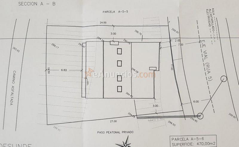 Parcela Rustica en venta en  Lugar Carballido, Moaña
