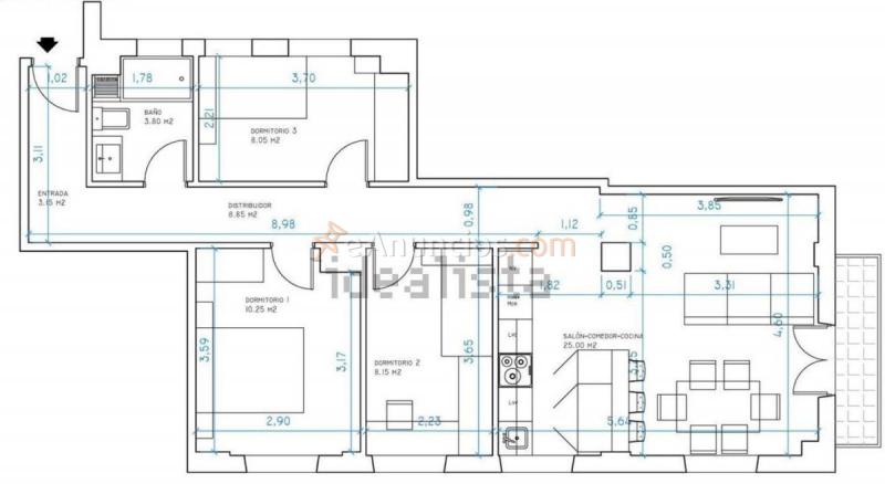 Apartamento en venta en Calle Zúñiga, Salamanca, Garrido, Salamanca