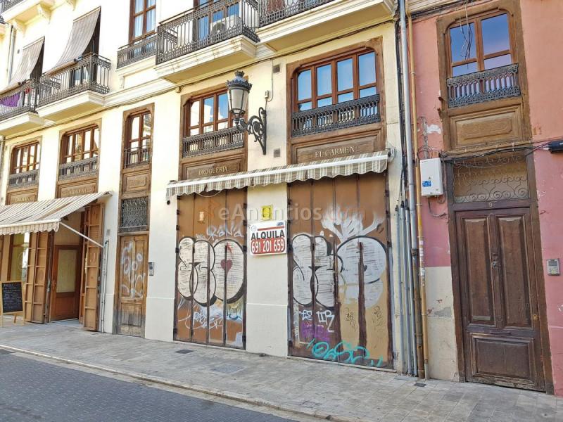 Local Comercial en alquiler en Plaza de Mossén Sorell, Ciutat Vella, Valncia