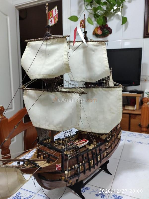 Vendo Maqueta Naval Galeón S. XVI