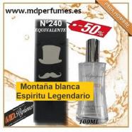 Oferta Perfume Hombre equivalente Montaña blanca Espíri