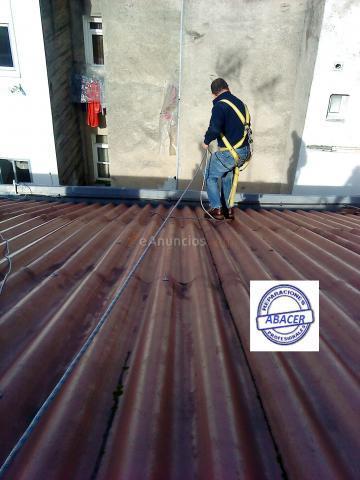 Limpiezas de tejados en ORDES Y SANTIAGO