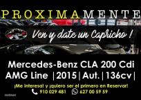 Mercedes Clase CLA -Benz CLA200 Cdi AMG Line  136cv  2015  Aut. de 2015 con 79.299 Km por 24.590 EUR. en Madrid
