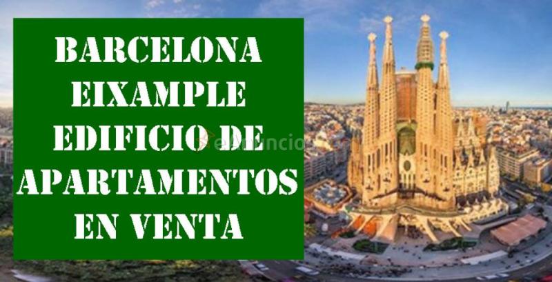 BARCELONA. Finca de apartamentos turísticos. En perfecto estado.