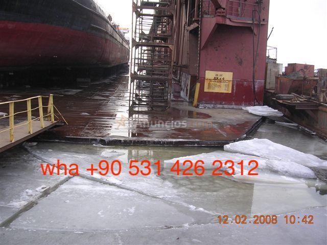 reparaciones de buques pesqueros y de cargo