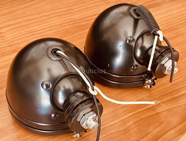 Faros auxiliares halógenas para moto o coche