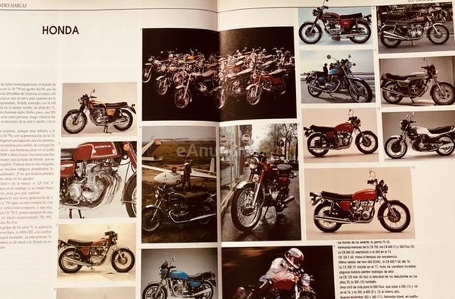 Libro motos clásicas de la historia