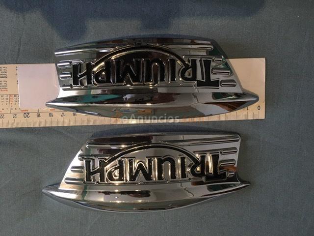 Anagramas logos para tanque motos triumph