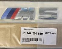 Letrero BMW M5 para pegar o para la parrilla frontal