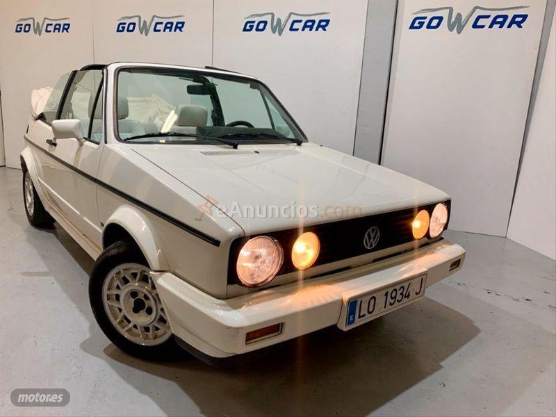 Volkswagen Golf GOLF CABRIOLET 1.8 GLIQUARTET de 1988 con 123.867 Km por 5.150 EUR. en Madrid