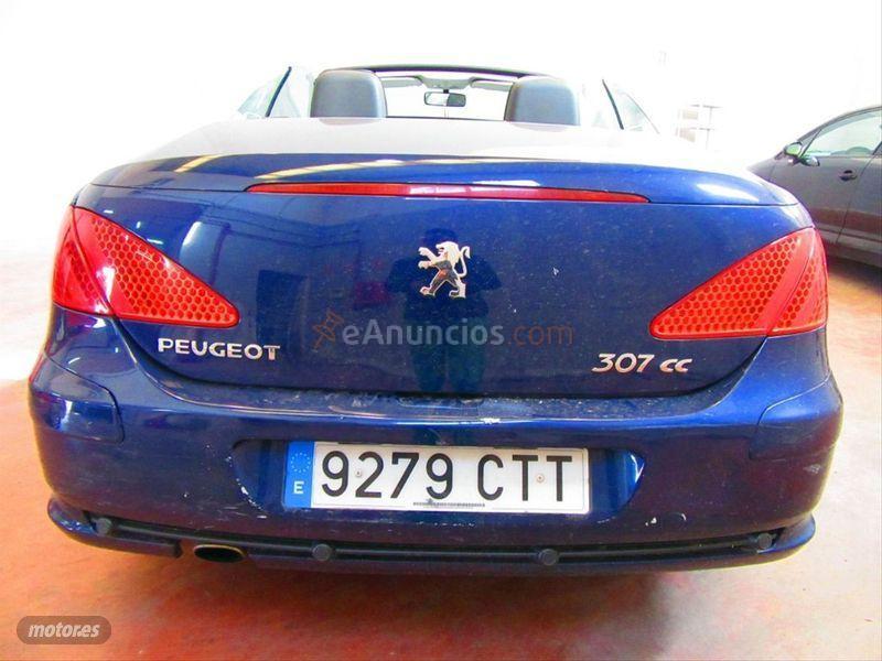 Peugeot 307 CC 2.0 16v de 2004 con 185.269 Km por 1.690 EUR. en Toledo