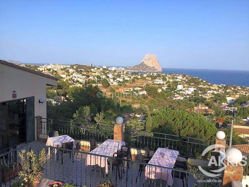 Hostal con vistas espectaculares al mar y al Peñón de Ifach