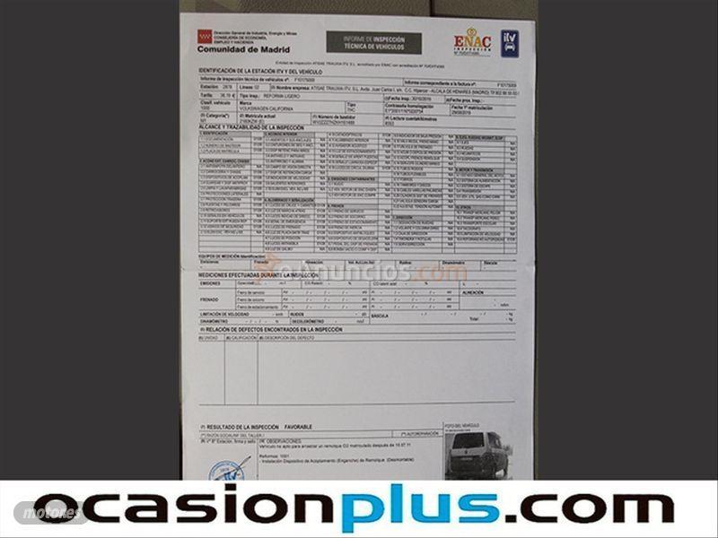 Volkswagen California Beach 2.0 TDI 110KW 150CV BMT DSG de 2019 con 116.513 Km por 46.900 EUR. en Ciudad Real