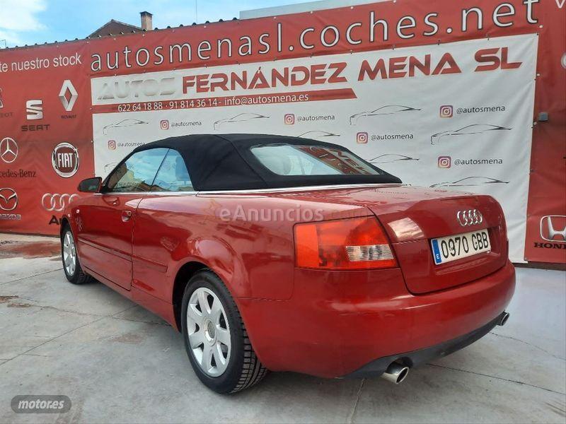 Audi A4 2.4 Cabrio de 2003 con 160.000 Km por 5.000 EUR. en Madrid