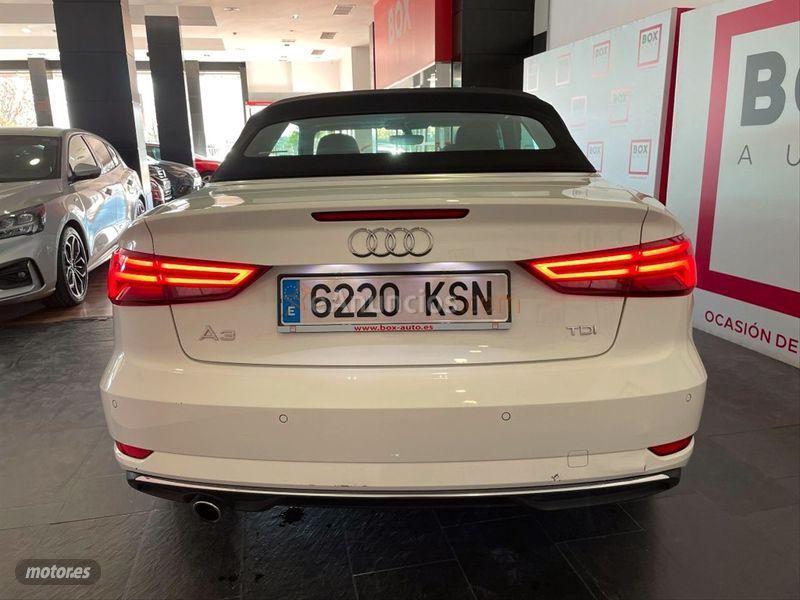 Audi A3 design edition 1.6 TDI 85kW Cabrio de 2018 con 28.495 Km por 25.450 EUR. en Madrid