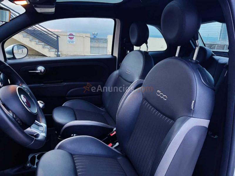 Fiat 500 1.2i ROCKSTAR 69cv con TECHO SOLAR, CUERO MIXTO, ASIENTOS DEPORTIVOS...