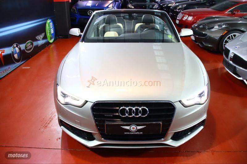 Audi A5 Cabrio 3.0 TDI 245cv quat Stro S line ed de 2014 con 139.000 Km por 21.990 EUR. en Madrid